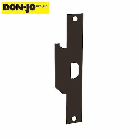 Don-Jo Don-Jo: Electric Strike Filler Plate 9" x 1 3/8", Duro Coated DNJ-AF-291L-DU